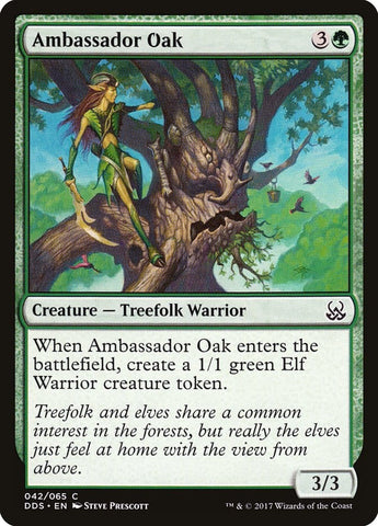 Ambassador Oak [Duel Decks: Mind vs. Might] Magic: The Gathering