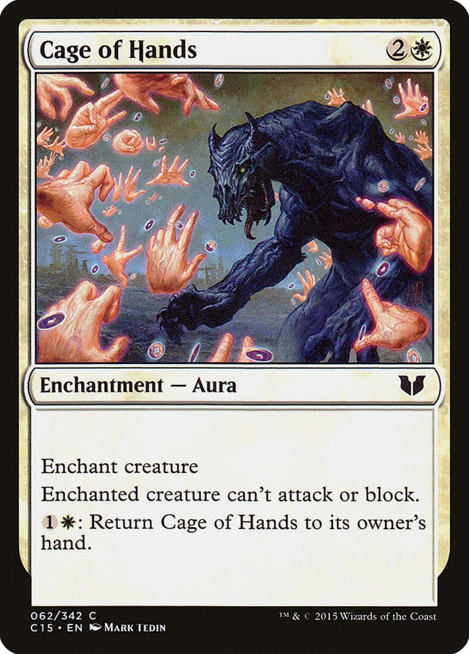 Cage of Hands [Commander 2015] Magic: The Gathering