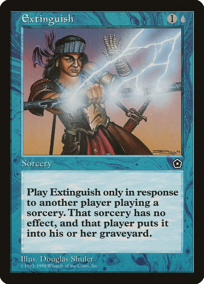 Extinguish [Portal Second Age] Magic: The Gathering