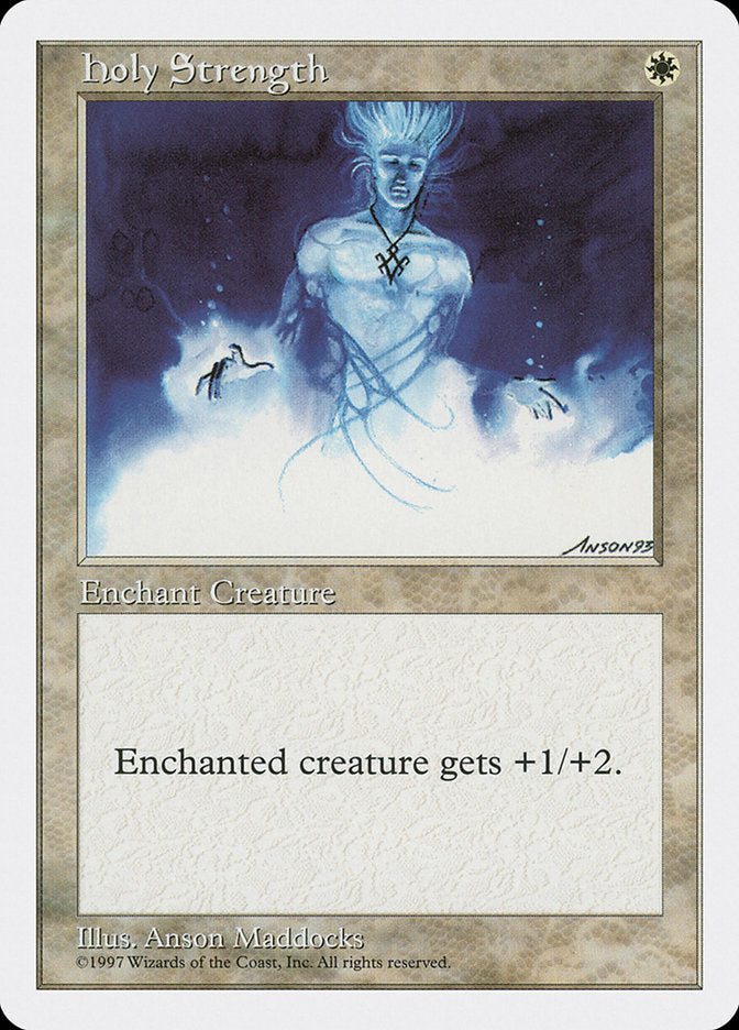 Holy Strength [Fifth Edition] Magic: The Gathering