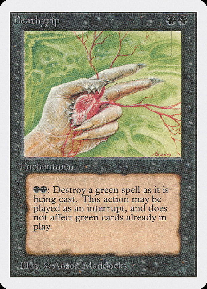 Deathgrip [Unlimited Edition] Magic: The Gathering