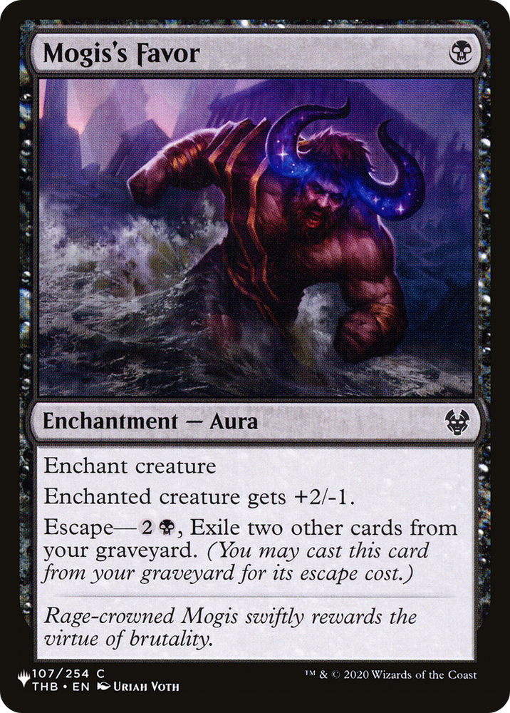 Mogis's Favor [The List] Magic: The Gathering