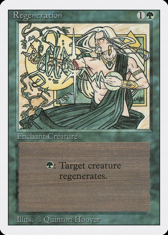 Regeneration [Revised Edition] Magic: The Gathering