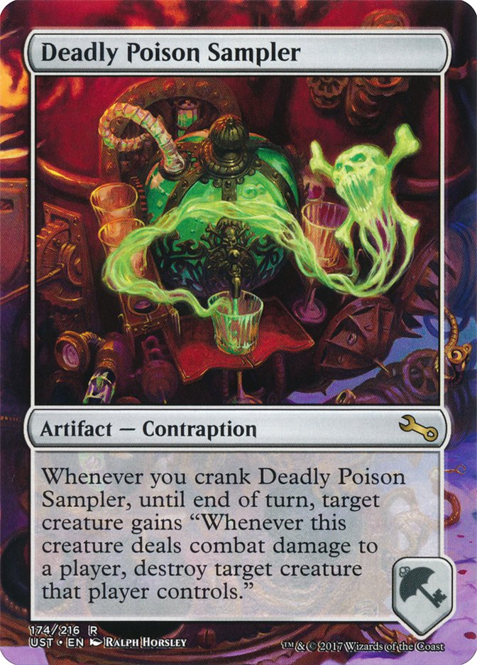 Deadly Poison Sampler [Unstable] Magic: The Gathering