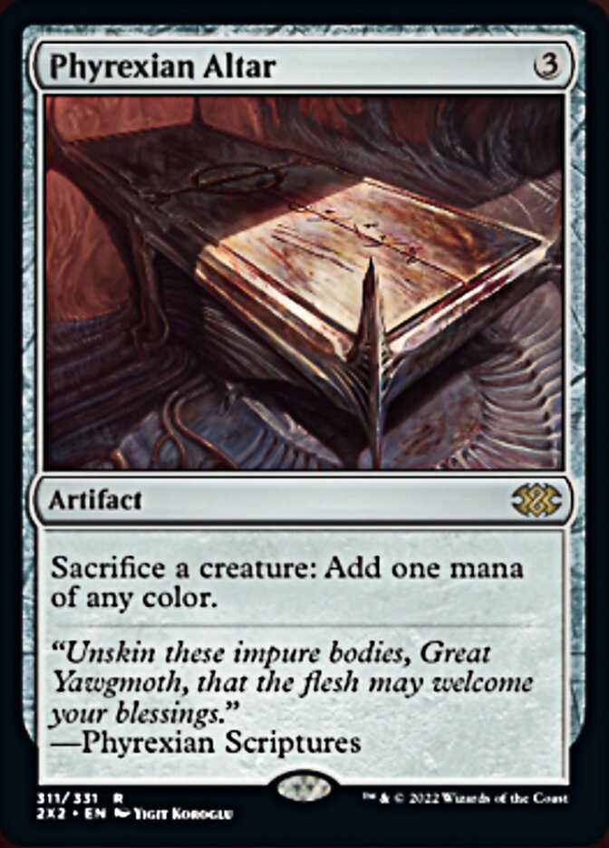 Phyrexian Altar [Double Masters 2022] Magic: The Gathering