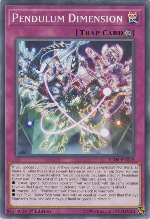 Pendulum Dimension [LED6-EN049] Common Yu-Gi-Oh!