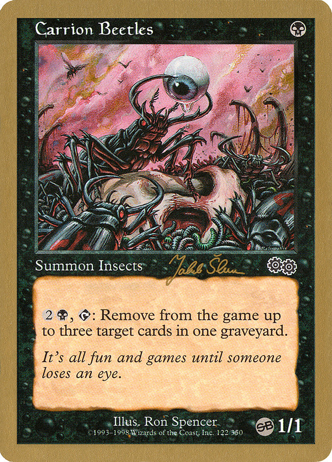 Carrion Beetles (Jakub Slemr) (SB) [World Championship Decks 1999] Magic: The Gathering