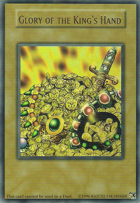 Glory of the King's Hand Ultra Rare Yu-Gi-Oh!