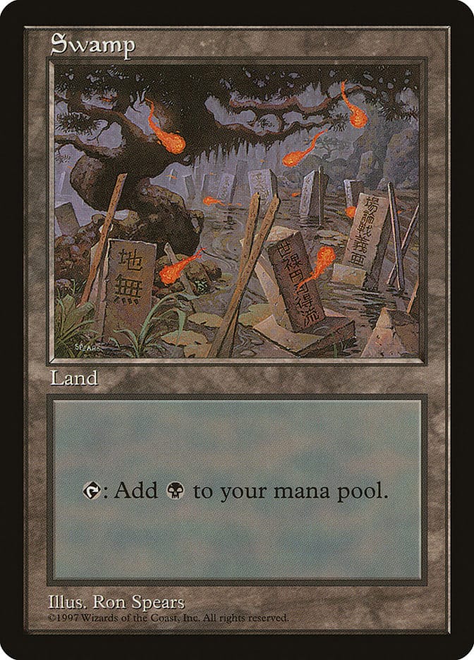 Swamp (10) [Asia Pacific Land Program] Magic: The Gathering