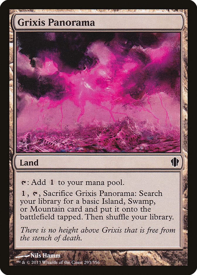 Grixis Panorama [Commander 2013] Magic: The Gathering