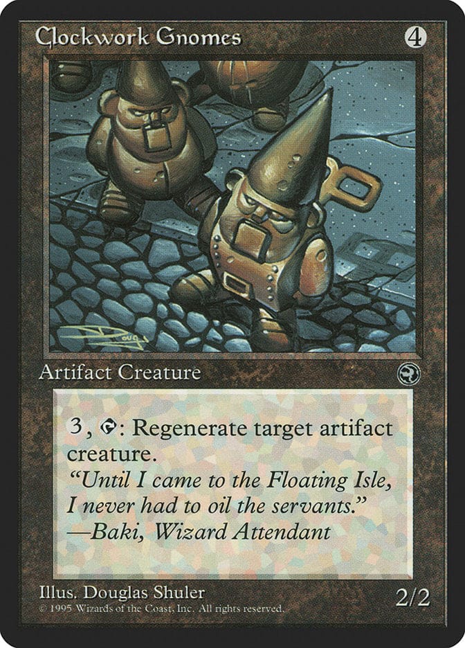 Clockwork Gnomes [Homelands] Magic: The Gathering
