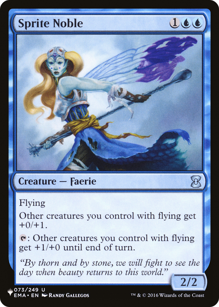 Sprite Noble [The List] Magic: The Gathering