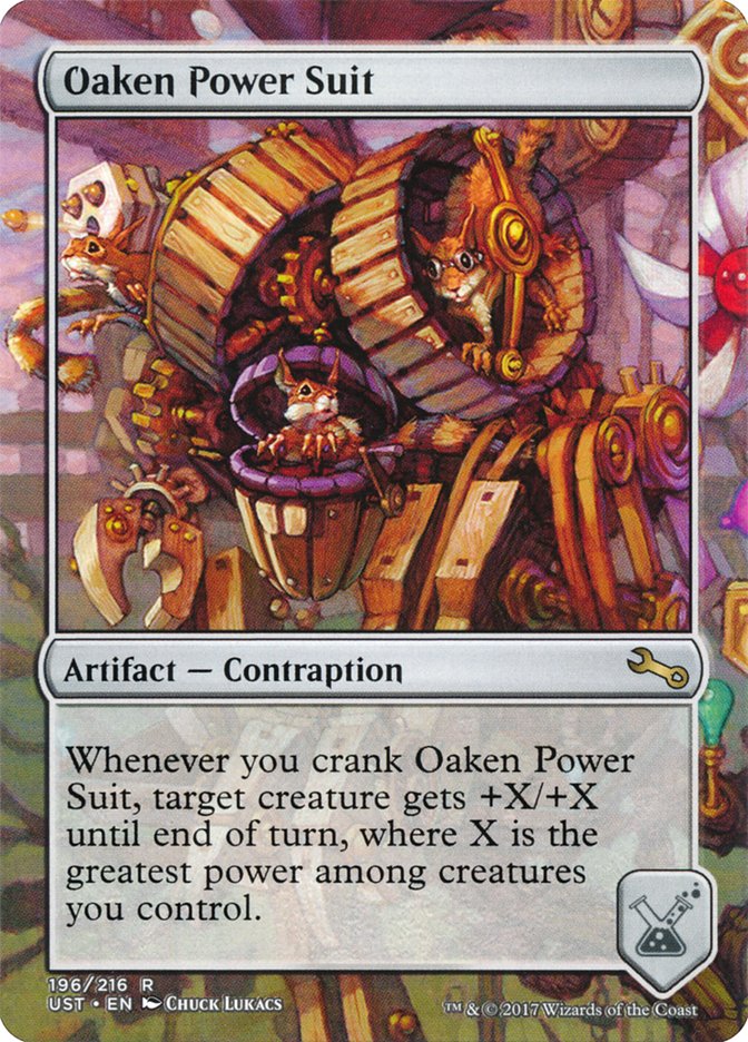 Oaken Power Suit [Unstable] Magic: The Gathering