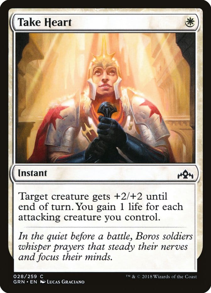 Take Heart [Guilds of Ravnica] Magic: The Gathering