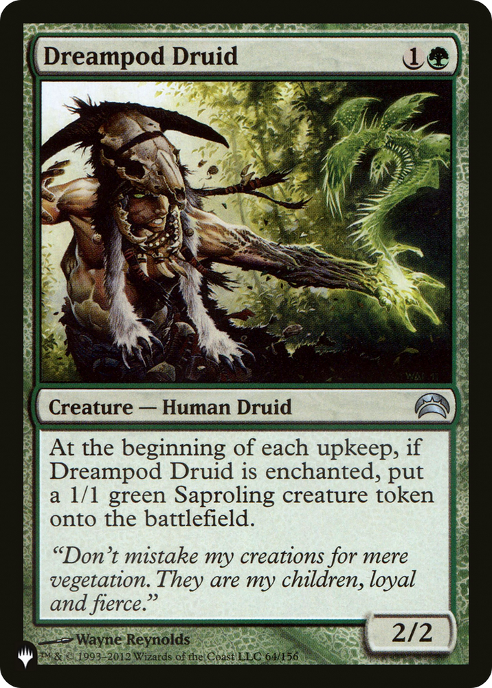 Dreampod Druid [The List] Magic: The Gathering