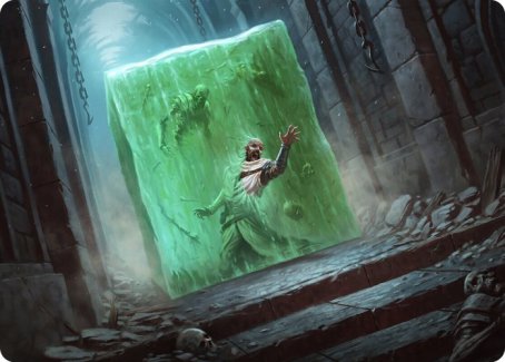 Gelatinous Cube Art Card [Dungeons & Dragons: Adventures in the Forgotten Realms Art Series] Magic: The Gathering