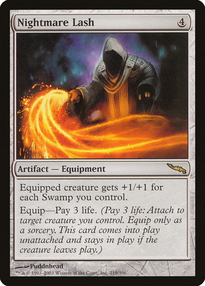 Nightmare Lash [Mirrodin] Magic: The Gathering