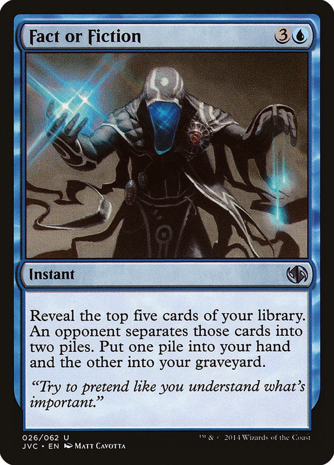 Fact or Fiction [Duel Decks Anthology] Magic: The Gathering