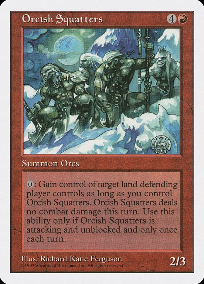 Orcish Squatters [Fifth Edition] Magic: The Gathering