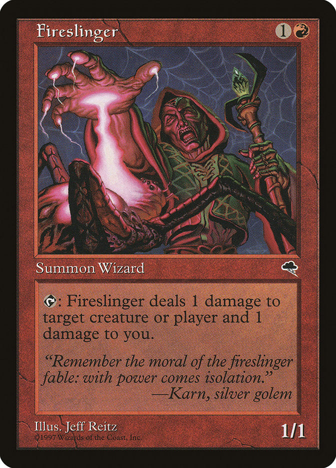 Fireslinger [Tempest] Magic: The Gathering