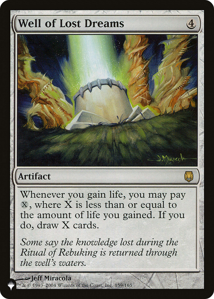 Well of Lost Dreams [Secret Lair: Angels] Magic: The Gathering