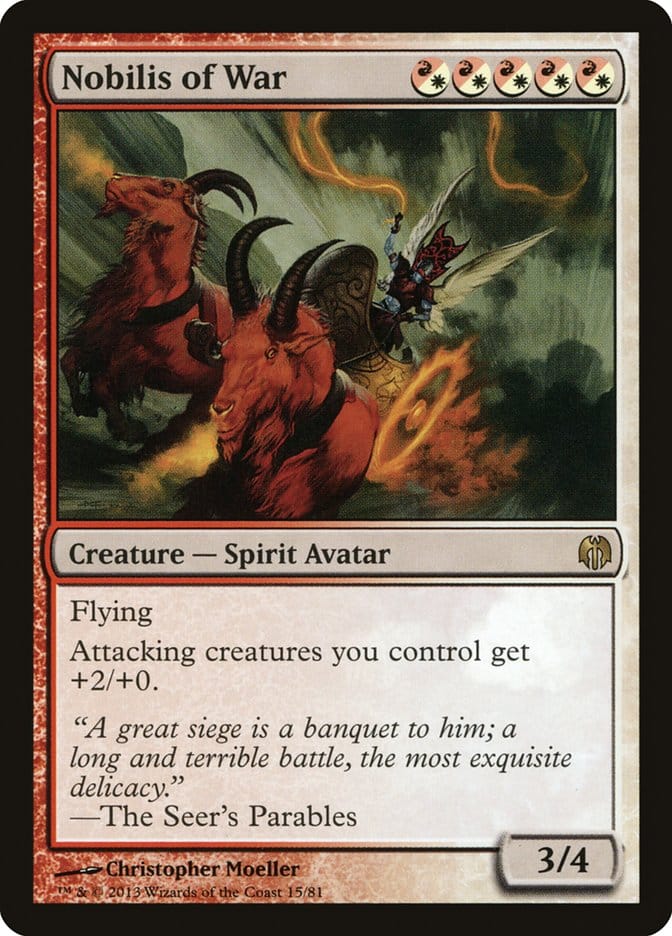 Nobilis of War [Duel Decks: Heroes vs. Monsters] Magic: The Gathering