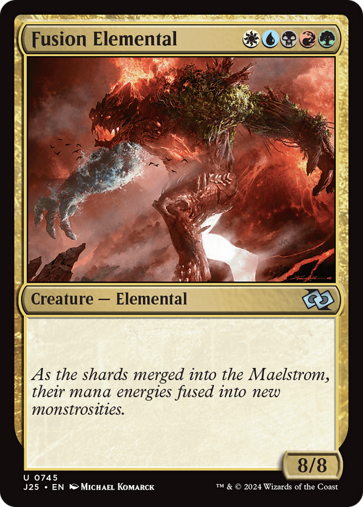 Fusion Elemental [Foundations Jumpstart] Magic: The Gathering