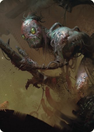 Mold Folk Art Card [Commander Legends: Battle for Baldur's Gate Art Series] Magic: The Gathering