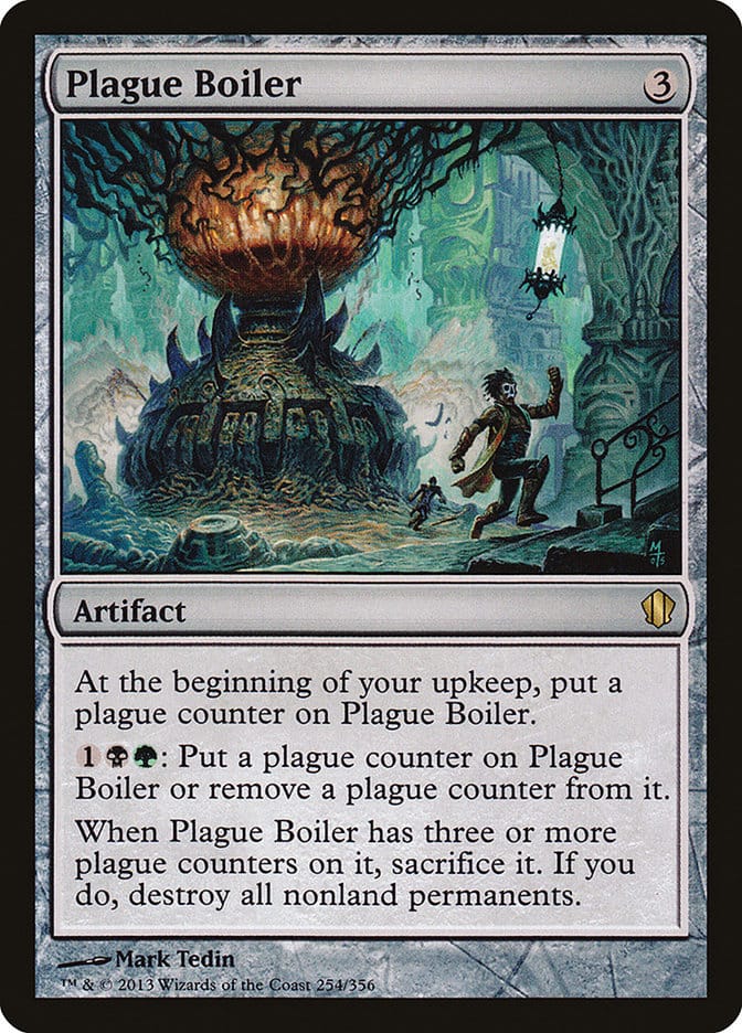 Plague Boiler [Commander 2013] Magic: The Gathering