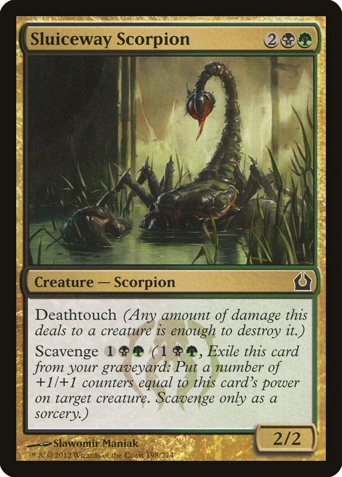 Sluiceway Scorpion [Return to Ravnica] Magic: The Gathering