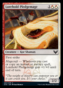 Lorehold Pledgemage [Strixhaven: School of Mages] Magic: The Gathering