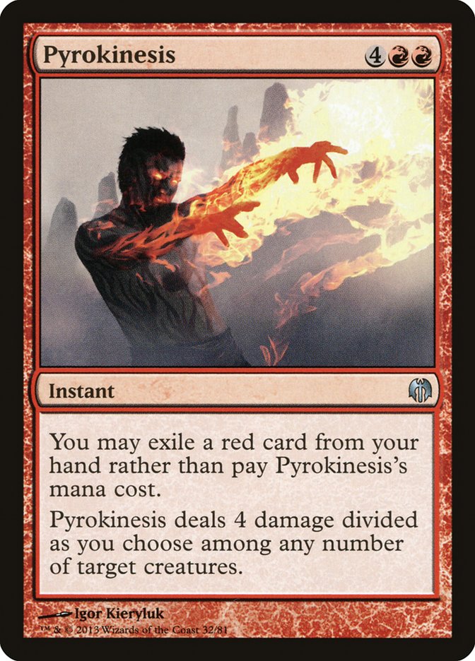 Pyrokinesis [Duel Decks: Heroes vs. Monsters] Magic: The Gathering