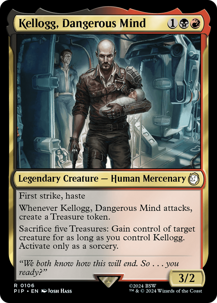 Kellogg, Dangerous Mind [Fallout] Magic: The Gathering