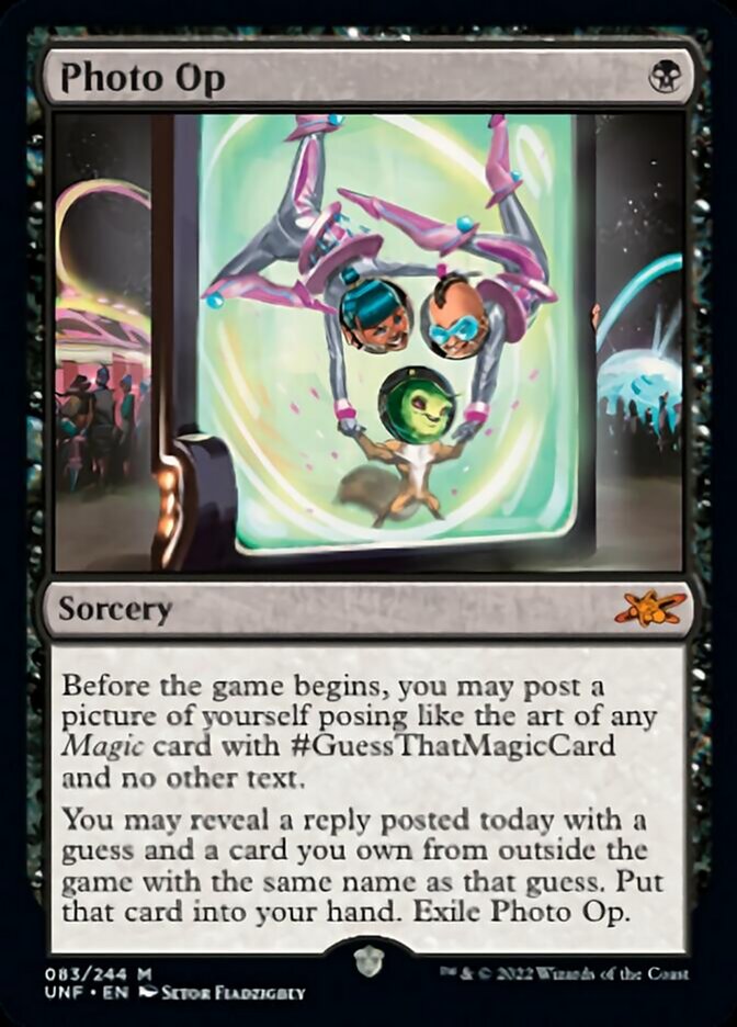 Photo Op [Unfinity] Magic: The Gathering