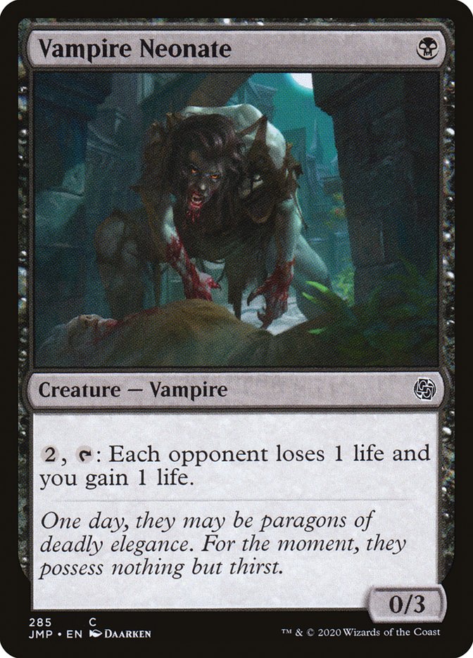 Vampire Neonate [Jumpstart] Magic: The Gathering