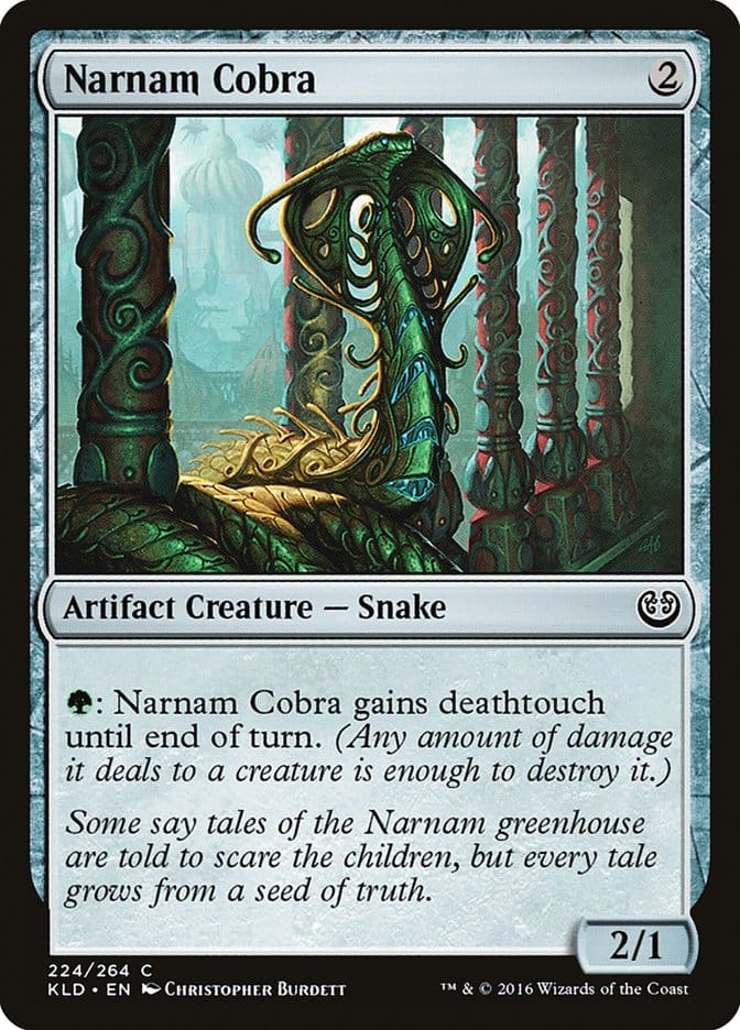 Narnam Cobra [Kaladesh] Magic: The Gathering