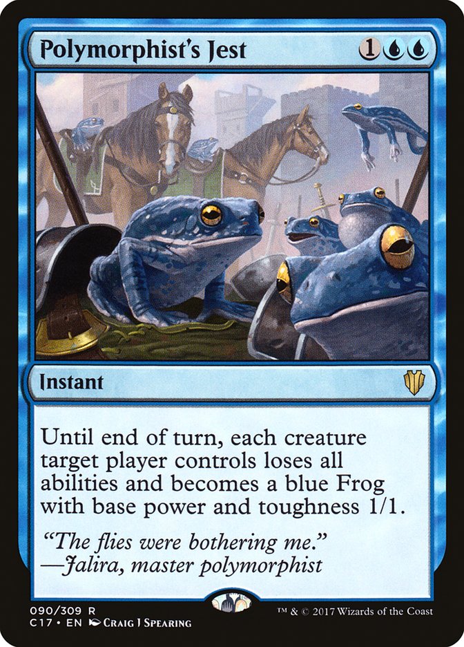 Polymorphist's Jest [Commander 2017] Magic: The Gathering