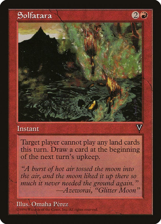 Solfatara [Visions] Magic: The Gathering
