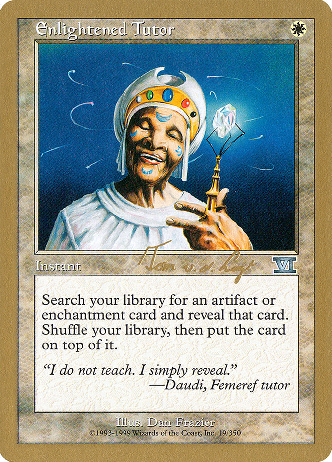 Enlightened Tutor (Tom van de Logt) [World Championship Decks 2000] Magic: The Gathering