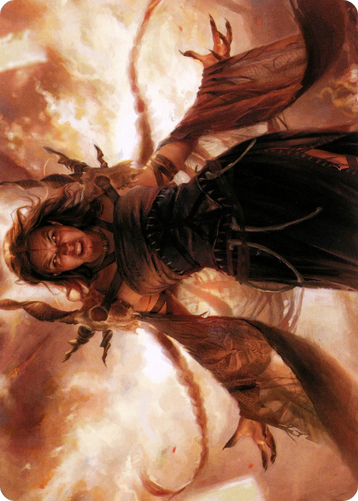 Dragon's Rage Channeler Art Card [Modern Horizons 2 Art Series] Magic: The Gathering