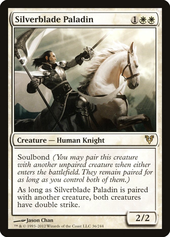 Silverblade Paladin [Avacyn Restored] Magic: The Gathering