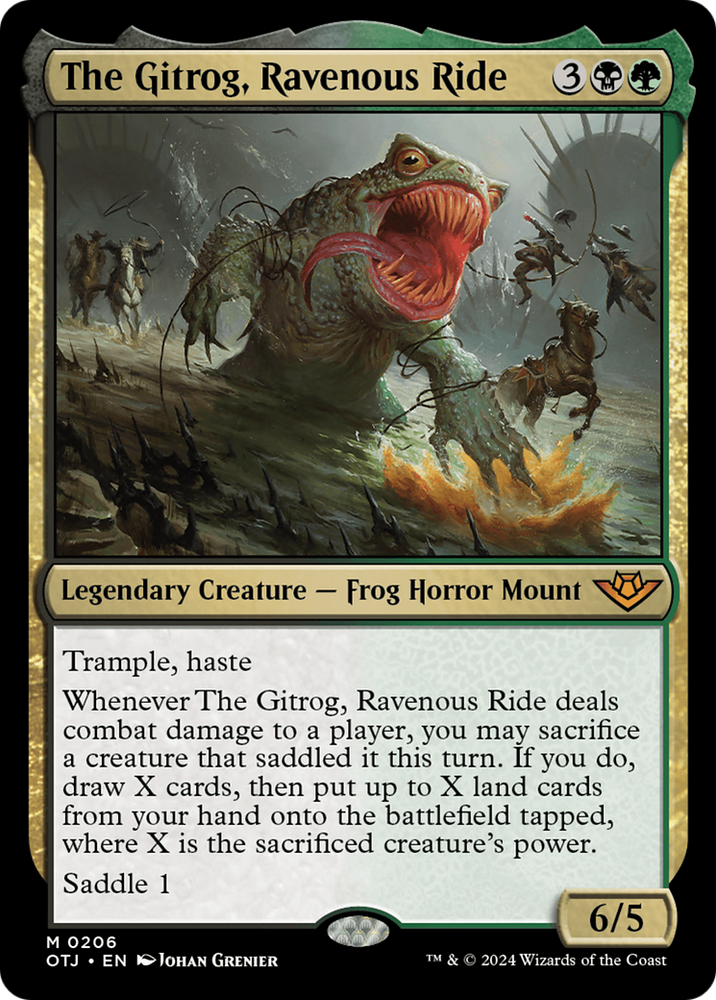 The Gitrog, Ravenous Ride [Outlaws of Thunder Junction] Magic: The Gathering