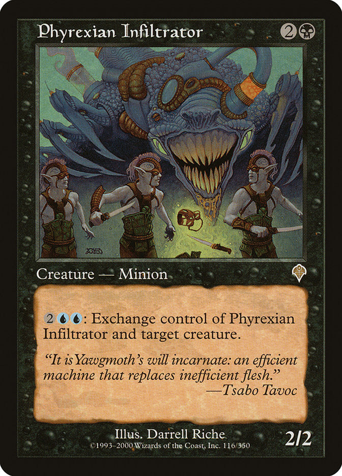 Phyrexian Infiltrator [Invasion] Magic: The Gathering