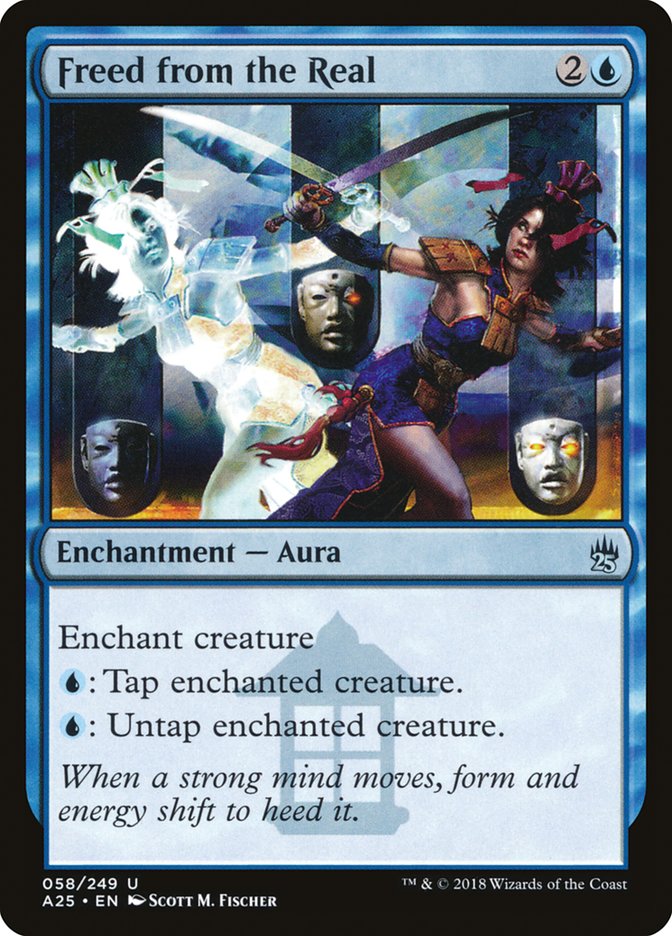 Freed from the Real [Masters 25] Magic: The Gathering