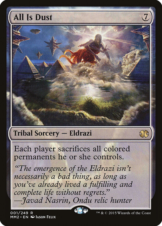 All Is Dust [Modern Masters 2015] Magic: The Gathering