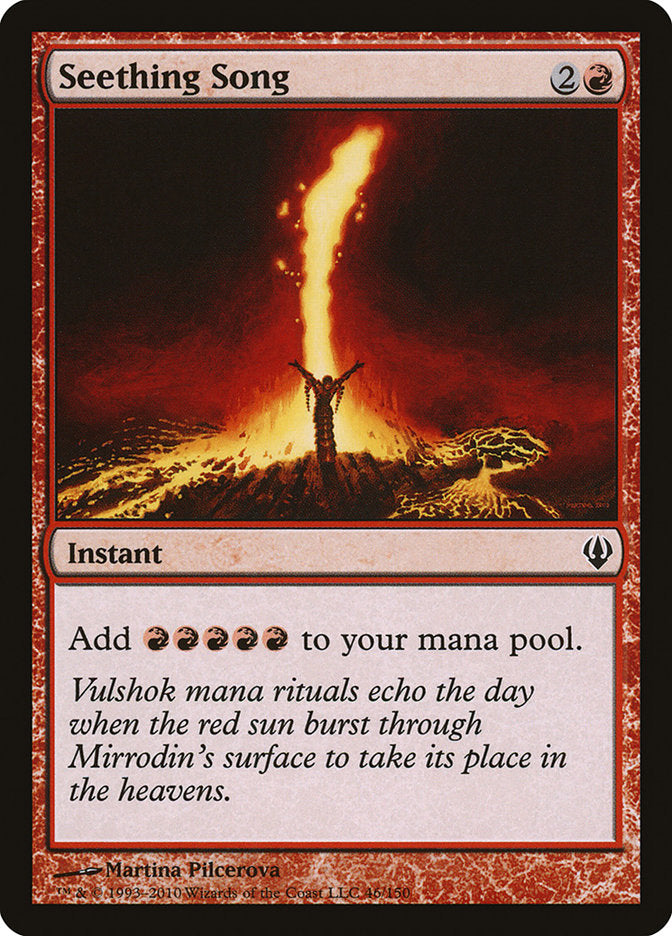 Seething Song [Archenemy] Magic: The Gathering