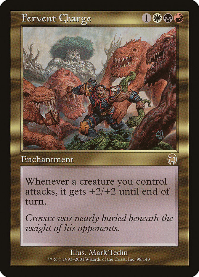 Fervent Charge [Apocalypse] Magic: The Gathering