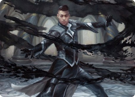Killian, Ink Duelist Art Card [Strixhaven: School of Mages Art Series] Magic: The Gathering
