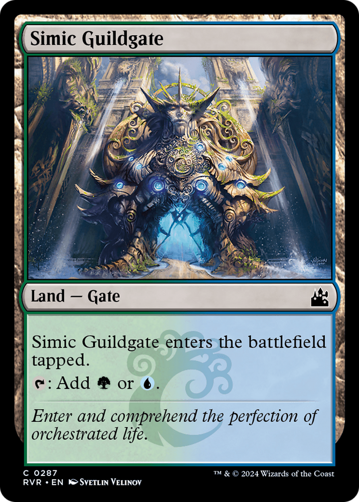 Simic Guildgate [Ravnica Remastered] Magic: The Gathering