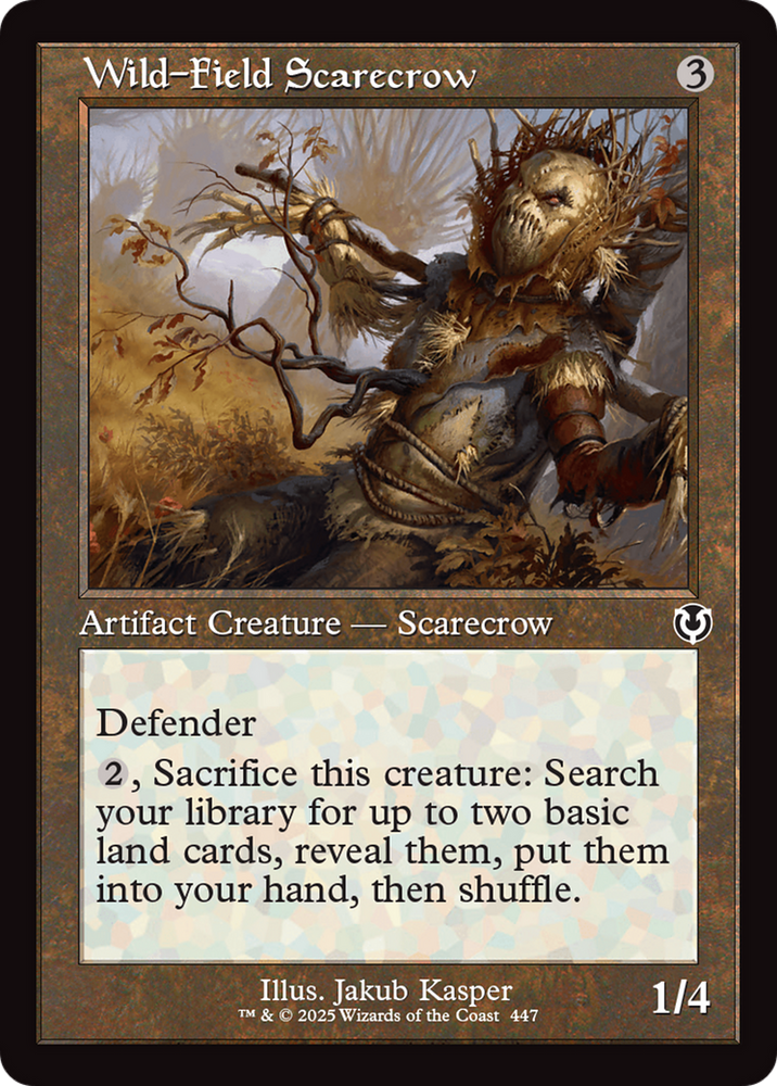 Wild-Field Scarecrow (Retro Frame) [Innistrad Remastered] Magic: The Gathering